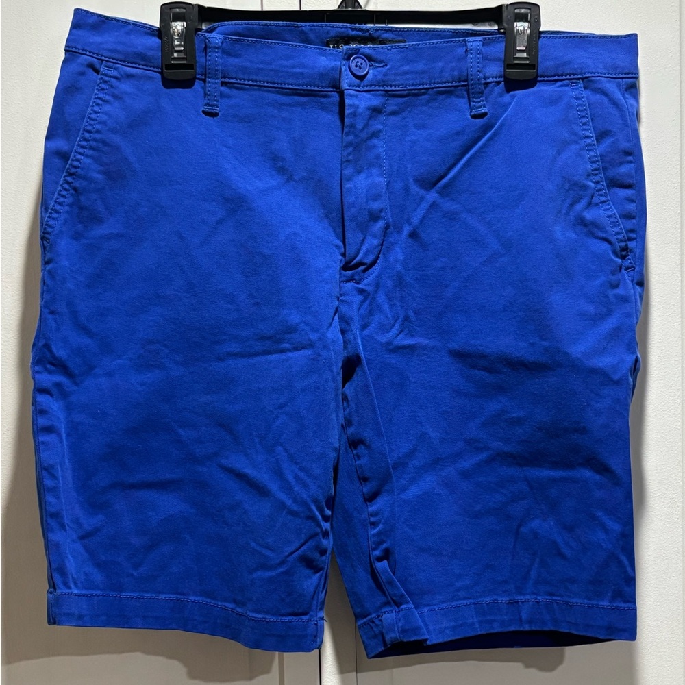 US Polo Assn‎ Men's Blue Shorts size 34